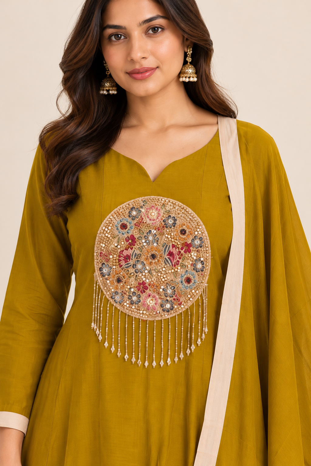 R46430 Golden Mustard Casual Wear close-up
