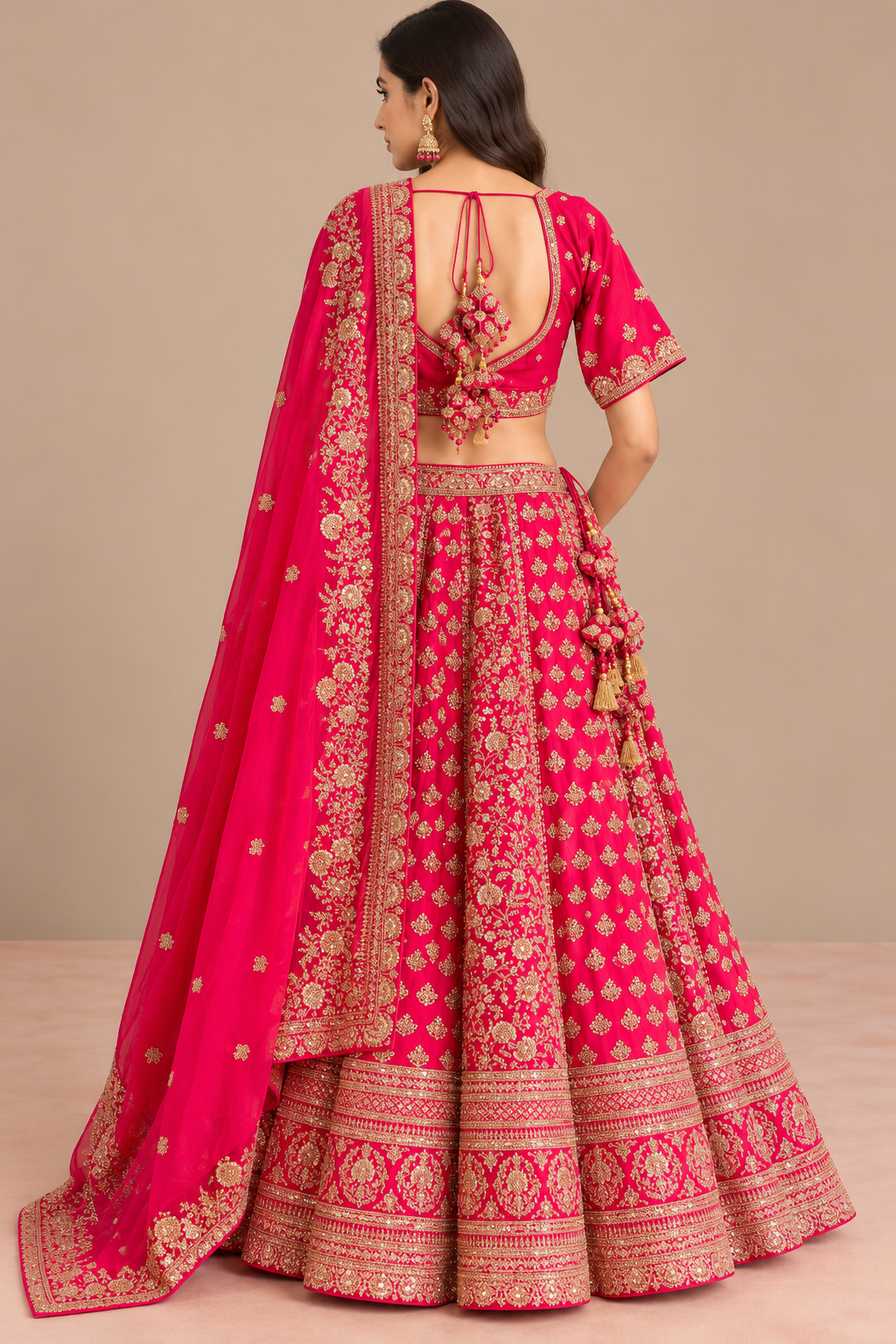 R46625 Pink back view