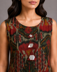 Multicolor Printed Kurta Palazzo Set